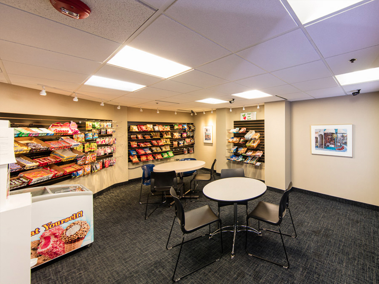 Building amenity area